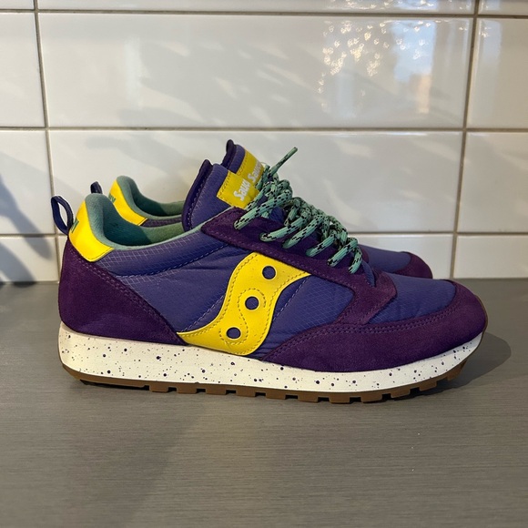 Saucony Other - Saucony Jazz Original Purple and Yellow Sneakers